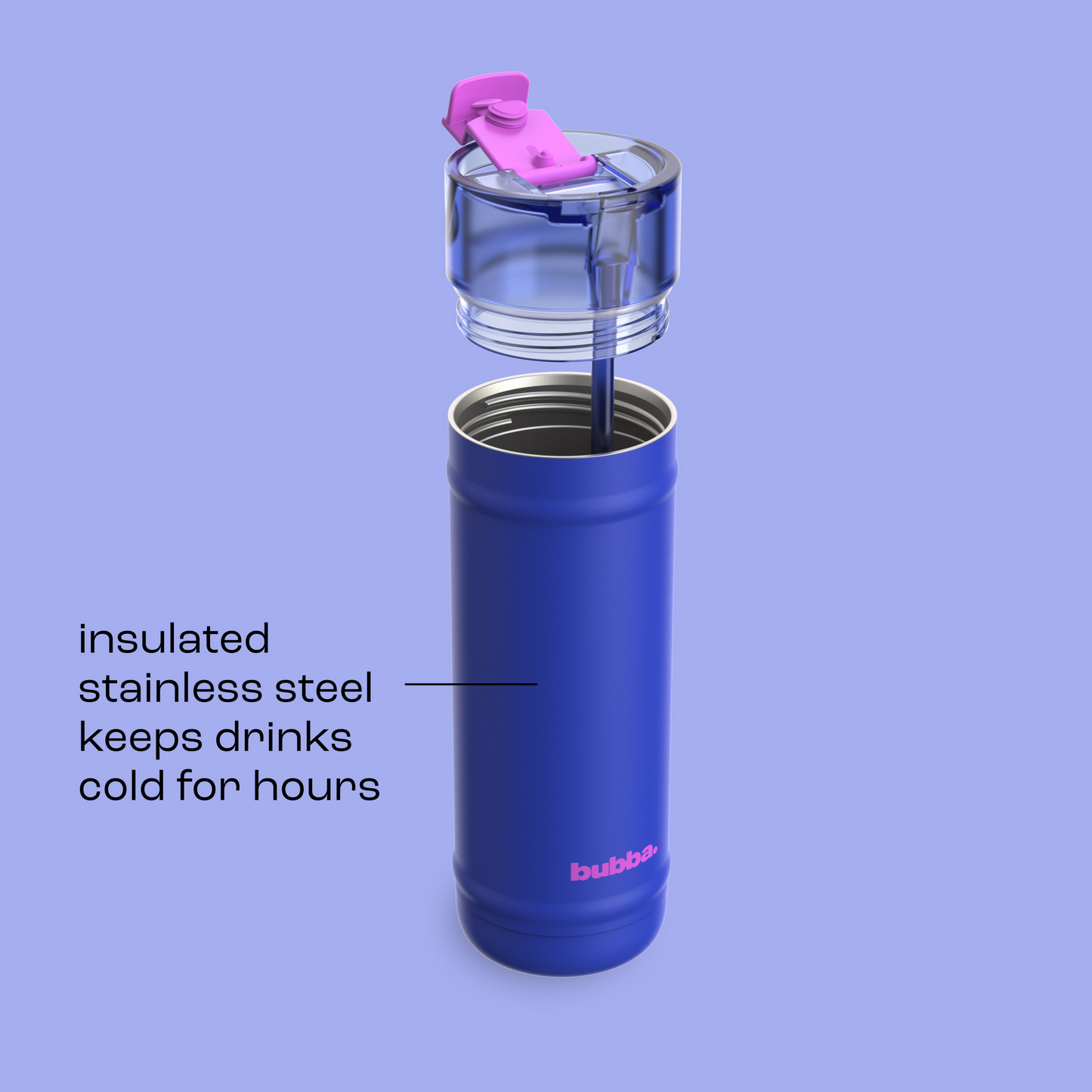 bubba 32 oz DualSip Insulated Stainless Steel Water Bottle - Ocean Energy - US 5879