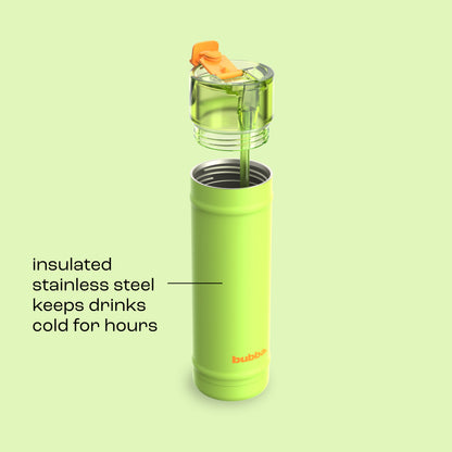 bubba 24 oz DualSip Insulated Stainless Steel Water Bottle - Glow Up - US 3935