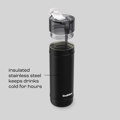 bubba 32 oz DualSip Insulated Stainless Steel Water Bottle - Office Siren - US 9371