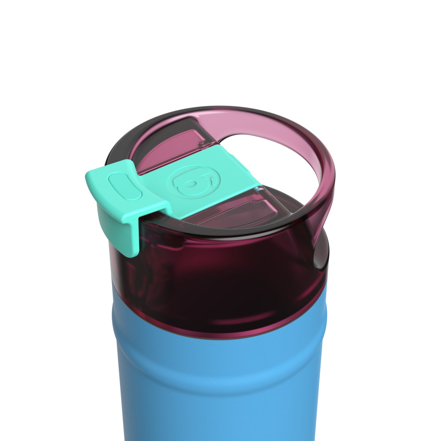 bubba 24 oz DualSip Insulated Stainless Steel Water Bottle - Blue Ribbon - US 8997