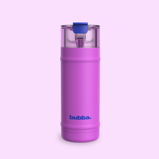 bubba 18 oz DualSip Insulated Stainless Steel Water Bottle - Mood Booster - US 8351