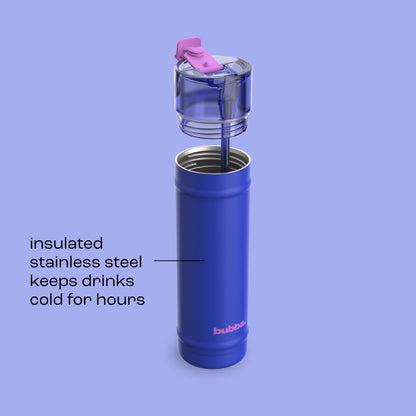 bubba 24 oz DualSip Insulated Stainless Steel Water Bottle - Ocean Energy - US 3489