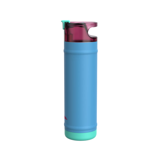 bubba 24 oz DualSip Insulated Stainless Steel Water Bottle - Blue Ribbon - US 8997
