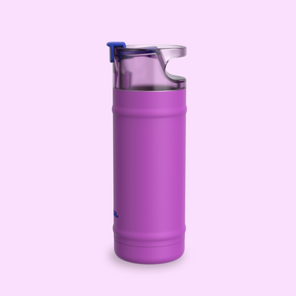 bubba 18 oz DualSip Insulated Stainless Steel Water Bottle - Mood Booster - US 8351