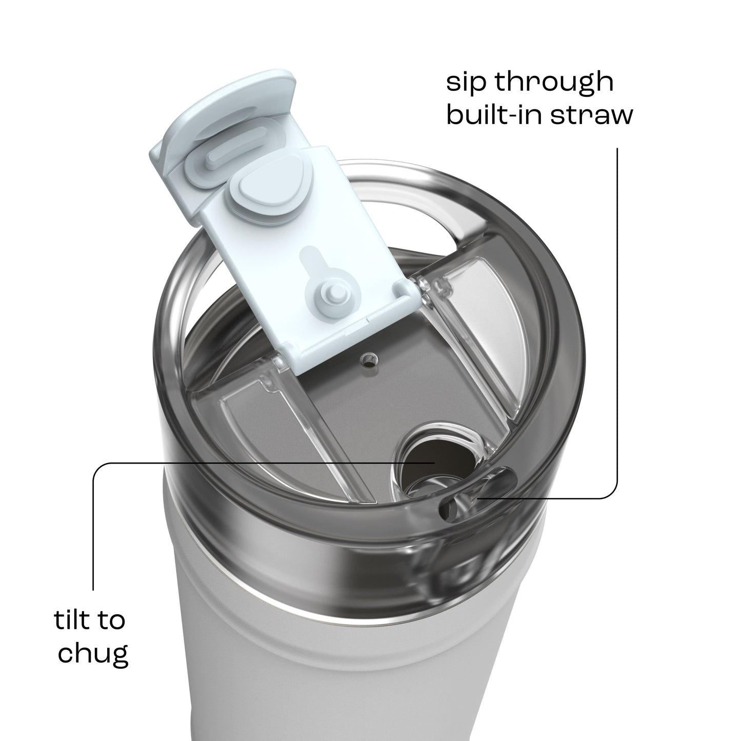 bubba 24 oz DualSip Insulated Stainless Steel Water Bottle - Fresh Kicks - US 7487