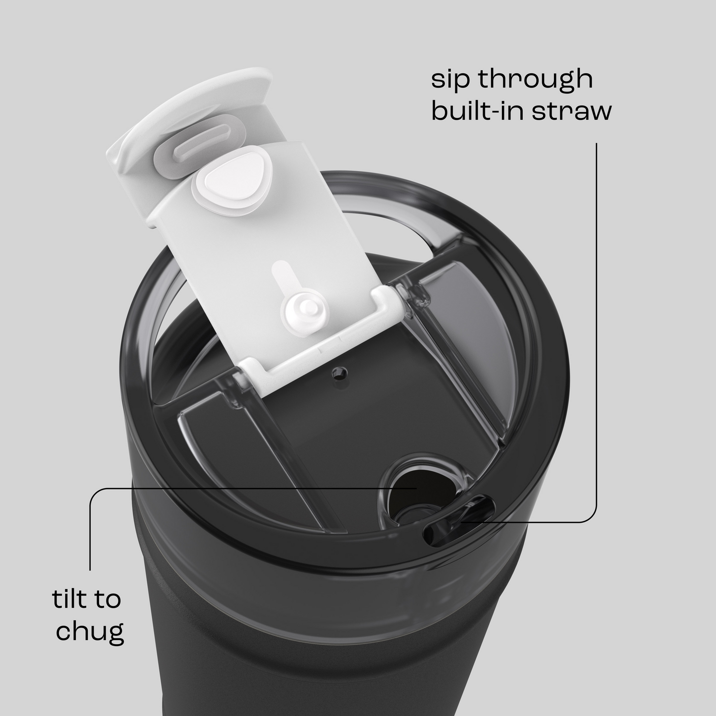 bubba 32 oz DualSip Insulated Stainless Steel Water Bottle - Office Siren - US 9371