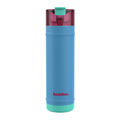bubba 24 oz DualSip Insulated Stainless Steel Water Bottle - Blue Ribbon - US 8997