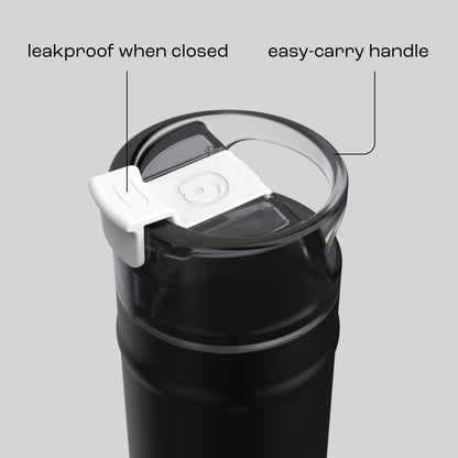 bubba 24 oz DualSip Insulated Stainless Steel Water Bottle - Office Siren - US 3673