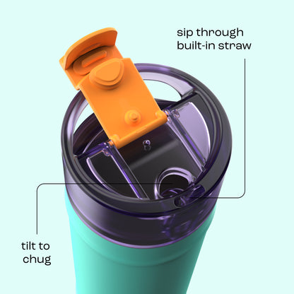 bubba 24 oz DualSip Insulated Stainless Steel Water Bottle -  Field Trip - US 8641