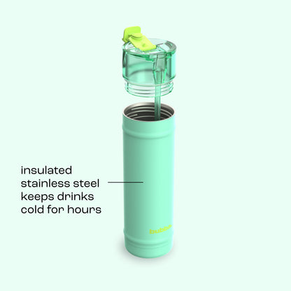 bubba 24 oz DualSip Insulated Stainless Steel Water Bottle - Tropical Eclipse - US 7883